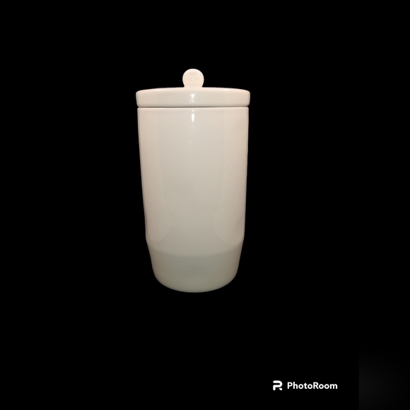 Rae Dunn "STORE" Ceramic Canister - Color: WHITE - Picture 10 of 12